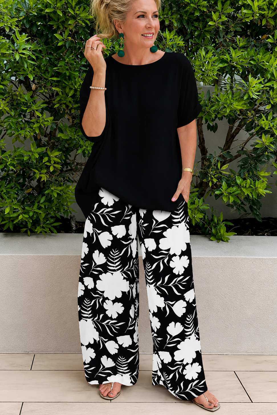 Conjunto Palazzo Estampado