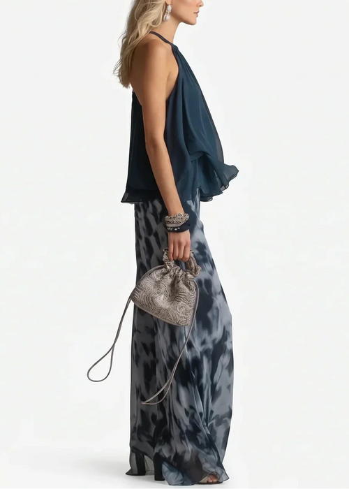 Camila™ | Conjunto Elegante de Dos Piezas en Chiffón